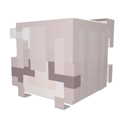 RrYH16z Minecraft avatar head, 3D render
