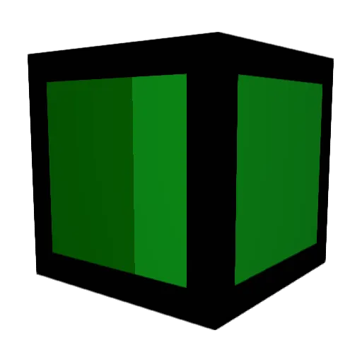 Rregular_ Minecraft avatar head, 3D render