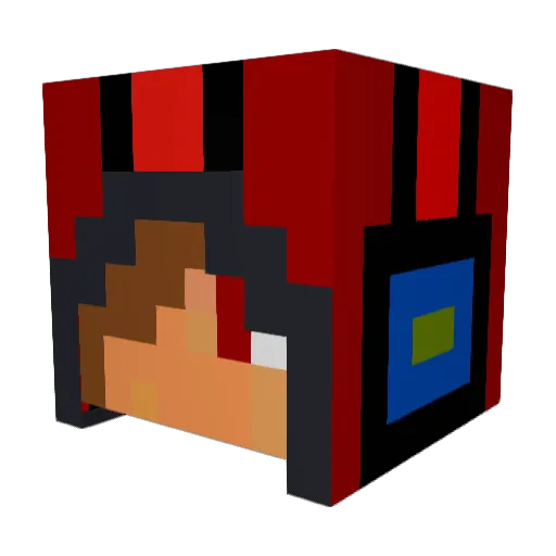 RsgDragon4 Minecraft avatar head, 3D render