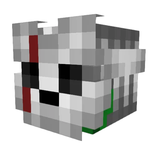 Rsk91 Minecraft avatar head, 3D render