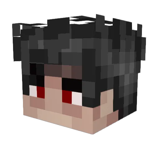 Rsorotsky Minecraft avatar head, 3D render