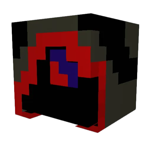 Rspicer Minecraft avatar head, 3D render