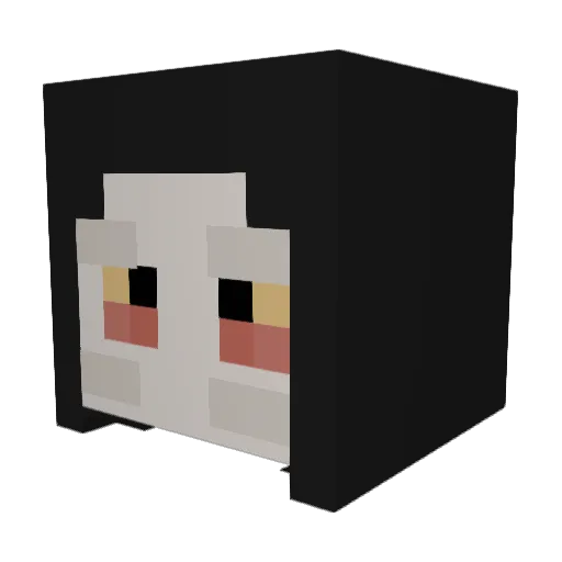 RubabSlays Minecraft avatar head, 3D render