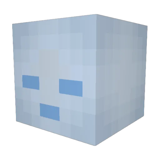RubberDuck012 Minecraft avatar head, 3D render