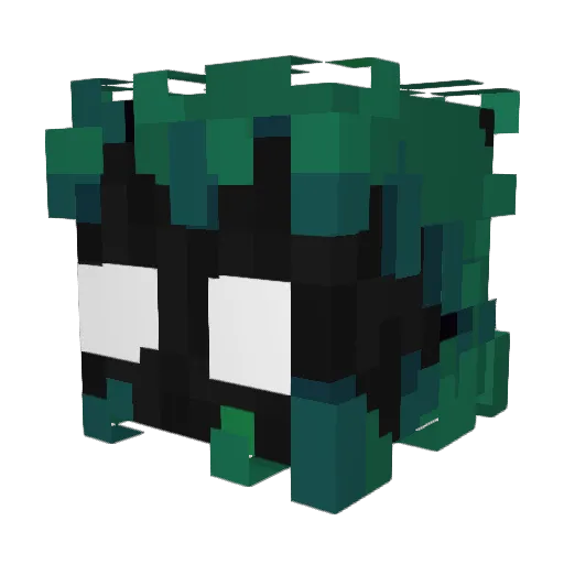 Ruben46 Minecraft avatar head, 3D render