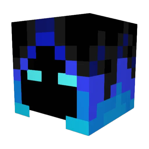 RubenWilliams Minecraft avatar head, 3D render