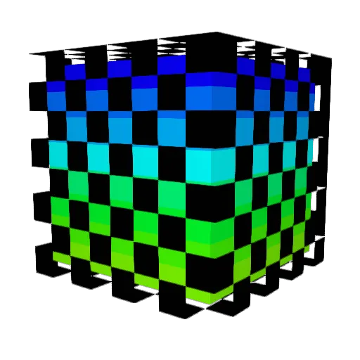 Rubenboos Minecraft avatar head, 3D render