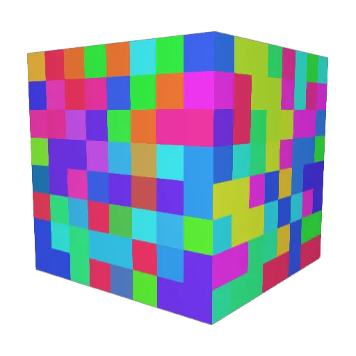 Rubencraft Minecraft avatar head, 3D render