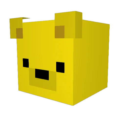 Rubicon_0707 Minecraft avatar head, 3D render