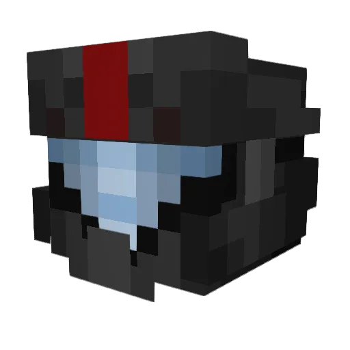 Rubikon7 Minecraft avatar head, 3D render