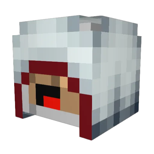 RubilandGt Minecraft avatar head, 3D render
