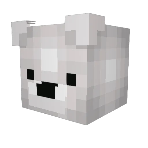 Rubio31 Minecraft avatar head, 3D render