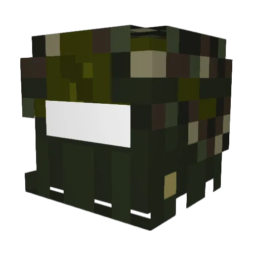 Rubixcube1985 Minecraft avatar head, 3D render