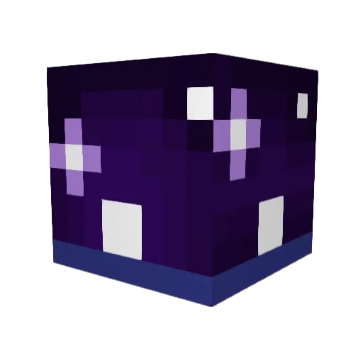 Ruby1301 Minecraft avatar head, 3D render