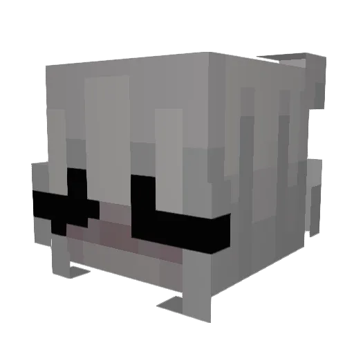 RubyDaCherry__ Minecraft avatar head, 3D render