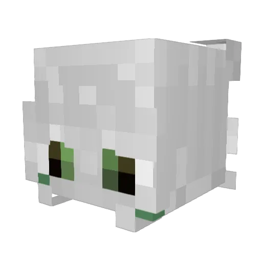 RubyPrincess02 Minecraft avatar head, 3D render