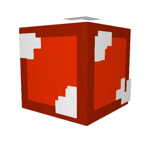 RubyZwei Minecraft avatar head, 3D render