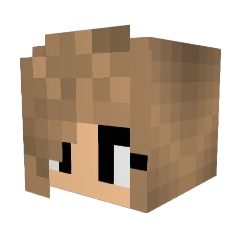 Ruby_Mae2006 Minecraft avatar head, 3D render