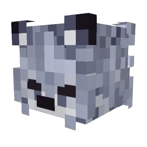 Ruby_Tuny Minecraft avatar head, 3D render