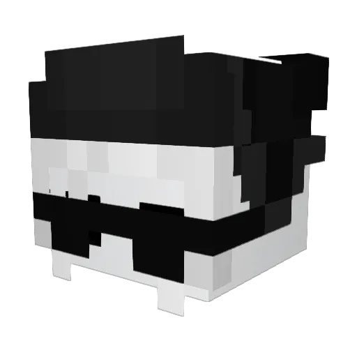 Ruby__XD Minecraft avatar head, 3D render