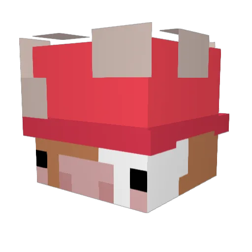 Ruby_doggo Minecraft avatar head, 3D render