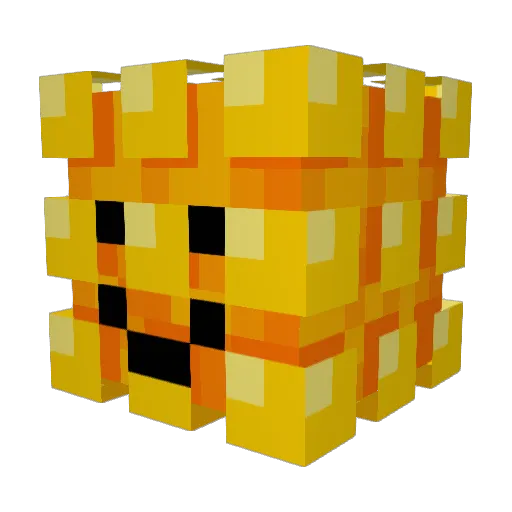 Rubykov123 Minecraft avatar head, 3D render