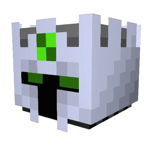 Rucaco19 Minecraft avatar head, 3D render