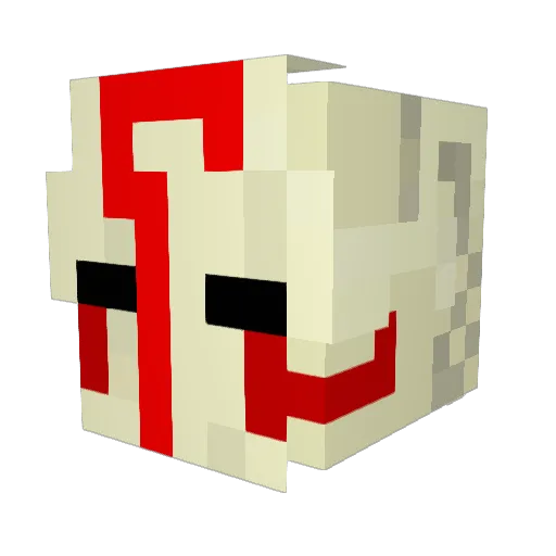 Rud_07 Minecraft avatar head, 3D render