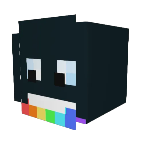 RuddiestComa092 Minecraft avatar head, 3D render
