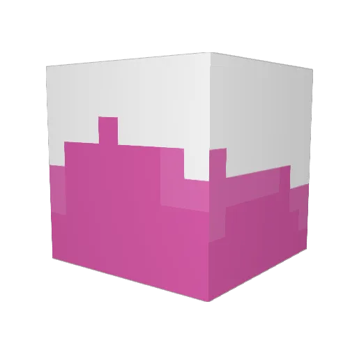Rudebolock Minecraft avatar head, 3D render