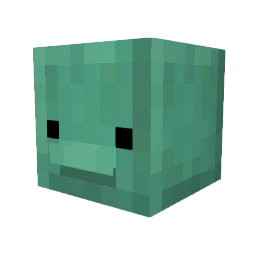 Rudolfs4 Minecraft avatar head, 3D render