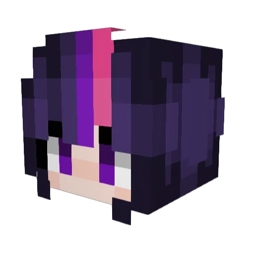 Rue_Ryuzaki_564 Minecraft avatar head, 3D render