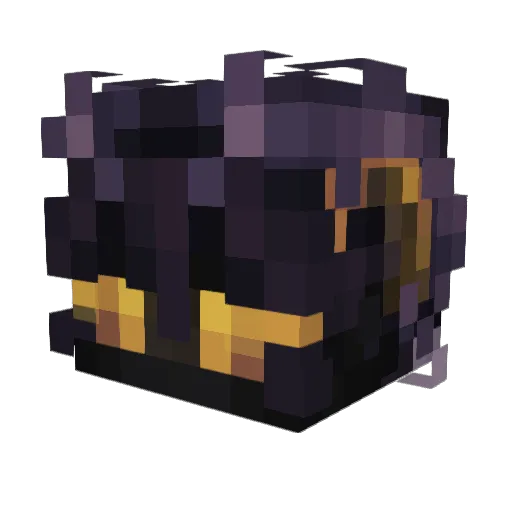 Rueable Minecraft avatar head, 3D render