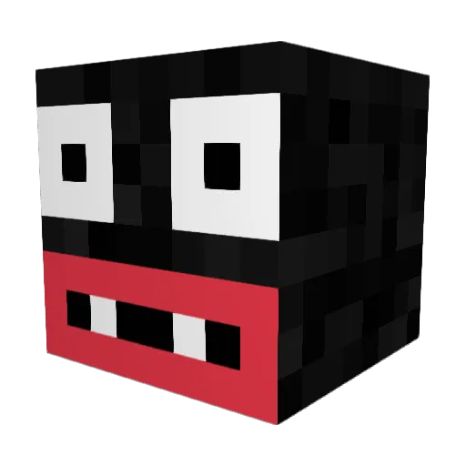 Ruebli21 Minecraft avatar head, 3D render