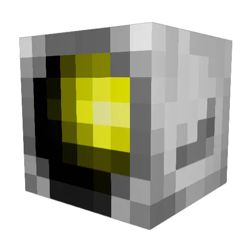 Rufat25 Minecraft avatar head, 3D render