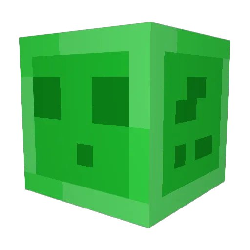 Ruggingting Minecraft avatar head, 3D render