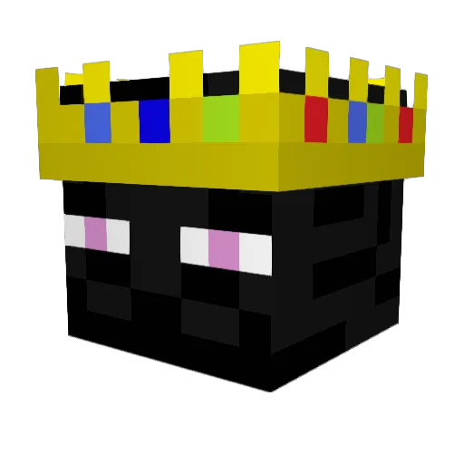 Rukaven Minecraft avatar head, 3D render