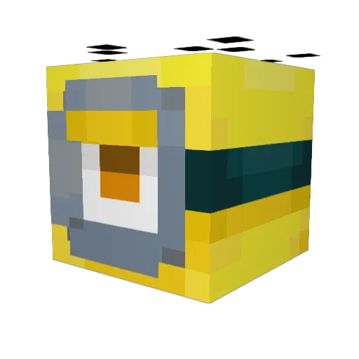 Rukput Minecraft avatar head, 3D render