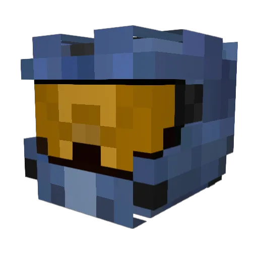 RuloGarrulo Minecraft avatar head, 3D render