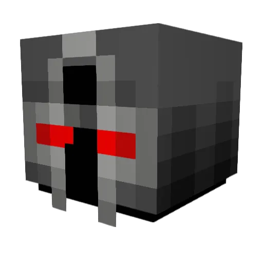 Rultuk Minecraft avatar head, 3D render