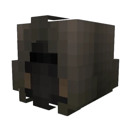 RumanoCrazy Minecraft avatar head, 3D render