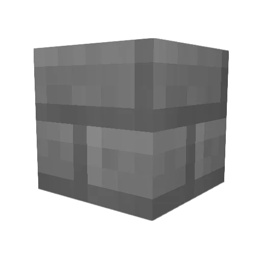 Rumari Minecraft avatar head, 3D render