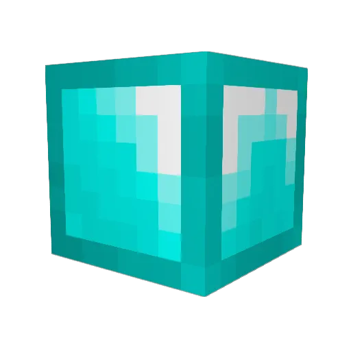 Rumuzz Minecraft avatar head, 3D render