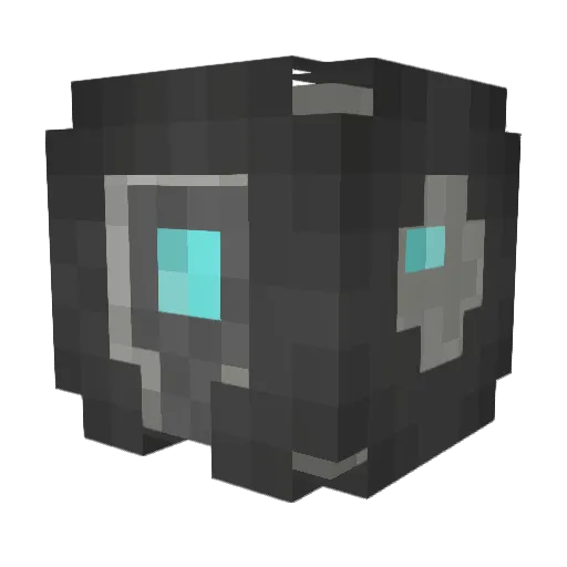 Rune_Born Minecraft avatar head, 3D render