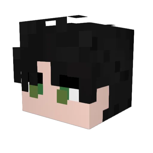 Runes_hs Minecraft avatar head, 3D render