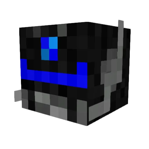 Runger1 Minecraft avatar head, 3D render