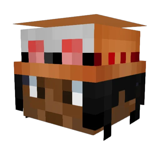 RunnaBoyMelvin Minecraft avatar head, 3D render