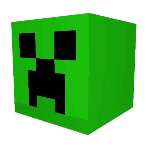 Runningrat14 Minecraft avatar head, 3D render