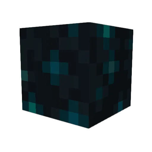 Runsidel Minecraft avatar head, 3D render