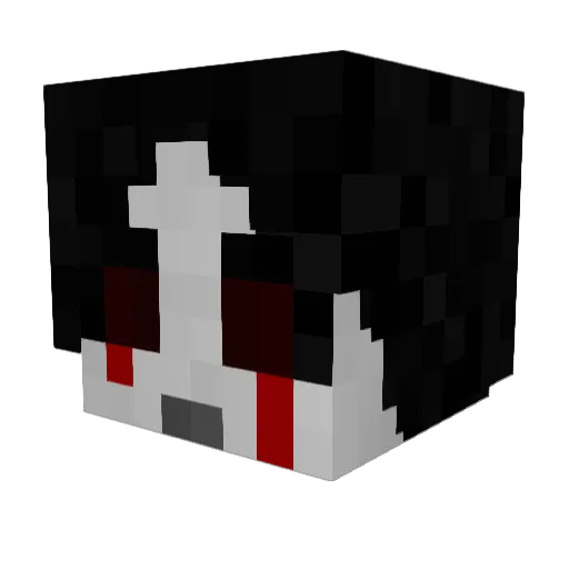 Rurouni_Sonic Minecraft avatar head, 3D render